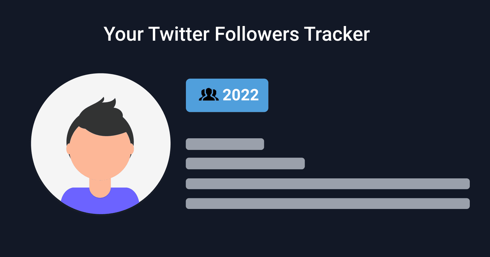 Twitter Followers Tracker using Next.js, NextAuth and TailwindCSS